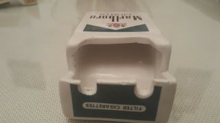 Marlboro Ashtray Green Lights Cigarettes Pack Shape Ceramic 3