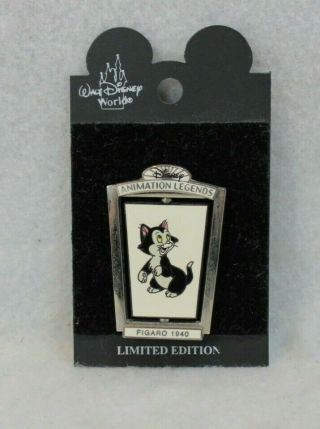 Disney Wdw Le 5000 Pin Animation Legends Spinner Figaro Pinocchio 1940