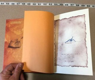 Rare Signed 2008 The Shadow Of The Wind Carlos Ruiz Zafon /1000 Limited Edition