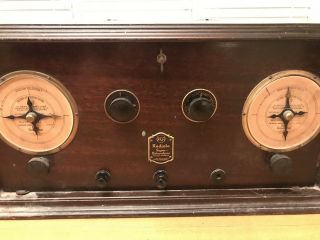 Vintage RCA RADIOLA AR 812 Heterodyne Radio 3