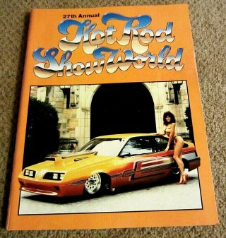 Hot Rod Show World Isca Program 27th Annual 1986 - 87 Monkiee Mobile Show Cars
