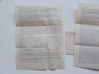 WWII Letter 1945 General Ho Chiang Kai Shek Tsingtao China U.  S.  S.  Cullman WW2 2