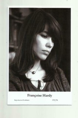 (n495) Francoise Hardy Swiftsure (371/76) Photo Postcard Film Star Pin Up