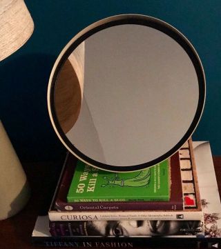 1970s Vintage Mod Plastic Mirror Space Age Kartell Columbo Porthole Pop Modern