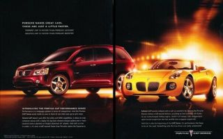 2007 2008 Pontiac Solstice Gxp 2 - Page Advertisement Print Art Car Ad K79