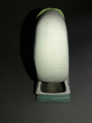 Vintage Antique German Porcelain Bisque Toothpick Matchstick Holder 4