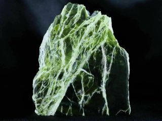 Xl Noble Serpentine - Natural Healerite Mineral Washington State Self Standing