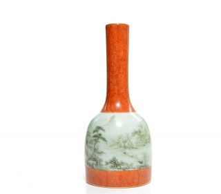 A Rare Chinese Porcelain Bell Vase 2