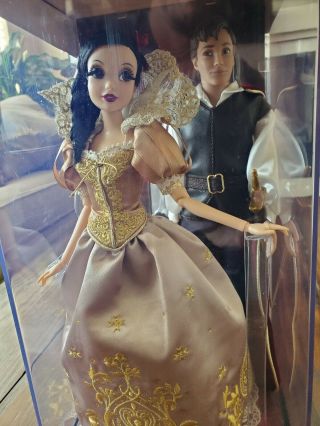 Disney Store FairyTale Snow White and the Prince Dolls - in RED box 2