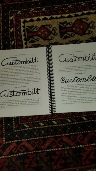 The Custom - Bilt Pipe Story HUGE Book by William Unger.  Tracy Mincer Refr 2