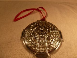 Towle Sterling Silver Christmas Ornament 2002 Celtic Series Cross Rare 3rd