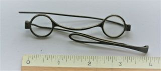 Very Rare Small Lenses Spectacles 17th Century Lenses 18mm Diam