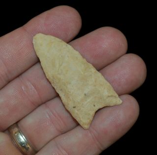 Clovis Clay Co Missouri Authentic Indian Arrowhead Artifact Collectable Relic