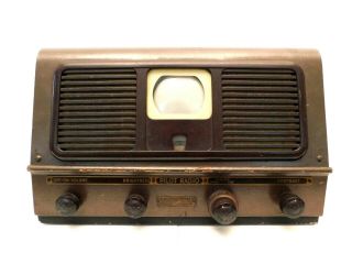 VINTAGE 1949 OLD PILOT TV RADIO 3 INCH MINIATURE MID CENTURY ANTIQUE TELEVISION 5