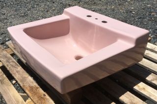Vintage 1965 Pink American Standard Bathroom Sink