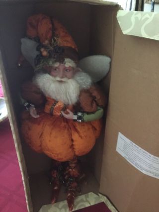 Mark Roberts Pumpkin Fairy,  Medium 51 - 42242 W/box