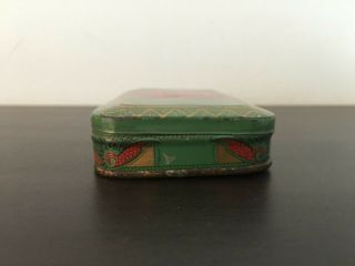 Vintage Lucky Strike pocket tobacco tin - antique - pipe - cigarette - advertising 3