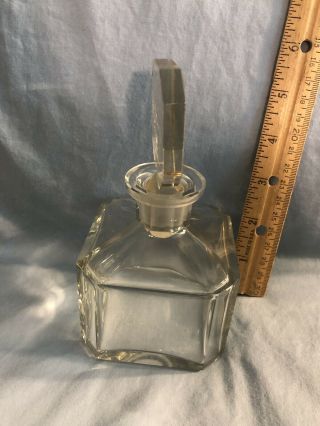 Czech Antique Perfume Bottle - Hoffman Cherub 6