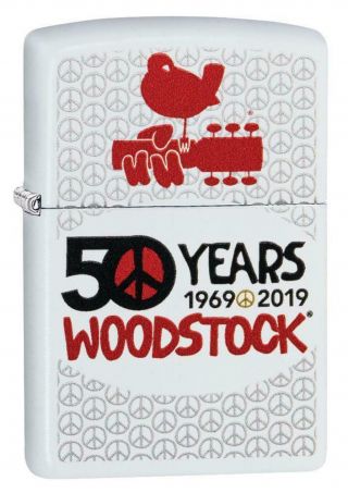Zippo Windproof Lighter Celebrates Woodstock 