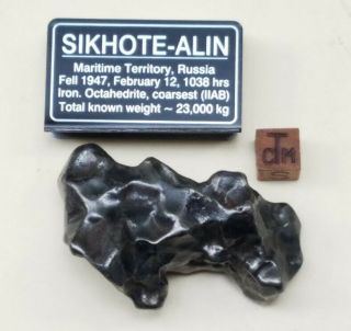 Sikhote - Alin Meteorite 117 Gm,  From Every Angle,  Many Regmaglypts