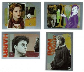 Harry Potter & The Deathly Hallows 2 Box Topper 4 - Card Set