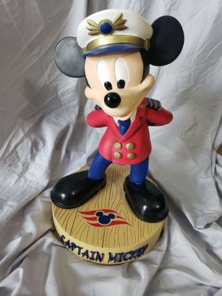 Disney Captain Mickey Big Fig - Figure - Large Dcl Statue Figurine With Base