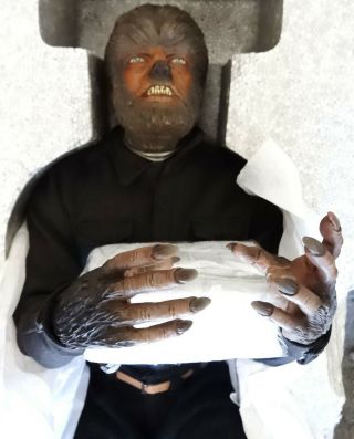 Sideshow Lon Chaney Jr The Wolfman Premium Format 1/4 Scale Figure Statue Bust