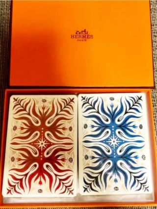 Hermes Playing Cards 2set Authentic From Japan F/s