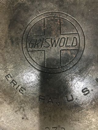 Chrome Griswold Slant No12 Nickle Plated Cast Iron Skillet Wood Handle 11