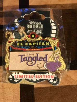 Disney Dssh Dsf El Capitan Marquee Le 300 Pin Tangled Flynn Rider
