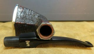 TOP STANWELL YEAR PIPE 2002 DESIGN BY TOM ELTANG SILVER 9 mm Filter 10