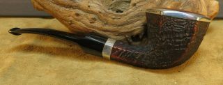 TOP STANWELL YEAR PIPE 2002 DESIGN BY TOM ELTANG SILVER 9 mm Filter 4