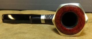 TOP STANWELL YEAR PIPE 2002 DESIGN BY TOM ELTANG SILVER 9 mm Filter 5