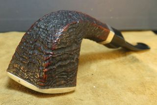 TOP STANWELL YEAR PIPE 2002 DESIGN BY TOM ELTANG SILVER 9 mm Filter 7