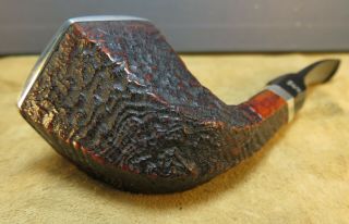 TOP STANWELL YEAR PIPE 2002 DESIGN BY TOM ELTANG SILVER 9 mm Filter 8