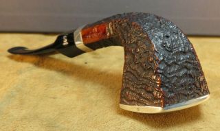 TOP STANWELL YEAR PIPE 2002 DESIGN BY TOM ELTANG SILVER 9 mm Filter 9