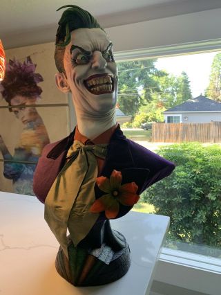 Sideshow Life Size 1:1 Joker Bust Statue - 249/750