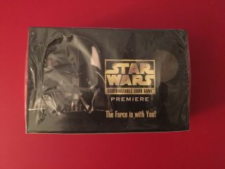 Star Wars Ccg Premiere Limited Edition Booster Box Decipher