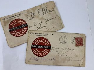Antique/vintage 1926 Letters/letterhead Standard Candy Co Nashville Tn