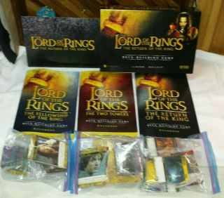 Lord Of The Rings Deck Building Game Fellowship,  Two Towers,  Return Of The King