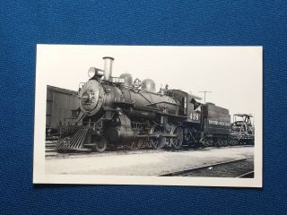 Southern Pacific Lines Railroad Engine Locomotive No.  438 Antique Photo