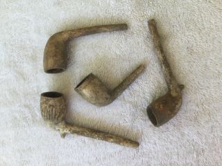 Clay Pipe Bowls Over 100 Years Old