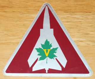 Old Raf Royal Air Force 5 Squadron Panavia Tornado Sticker
