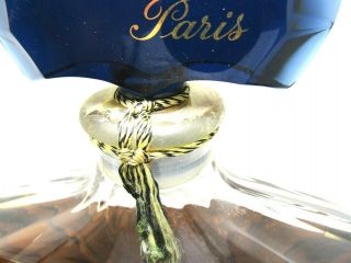 SHALIMAR FACTICE by Guerlain Paris - Giant Baccarat Perfume Display Bottle VHTF 10