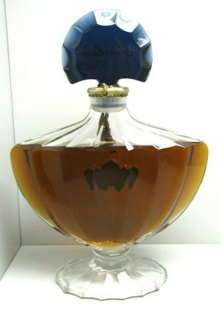 SHALIMAR FACTICE by Guerlain Paris - Giant Baccarat Perfume Display Bottle VHTF 4