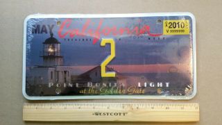 License Plate,  California,  Alpca (cf.  Note) Lighthouse At The Golden Gate,  2