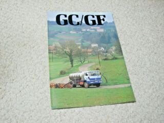 1980 Renault Gc/gf Trucks (france) Sales Brochure.