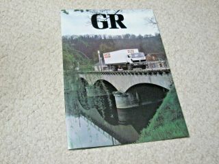 1980 Renault Gr Trucks (france) Sales Brochure.