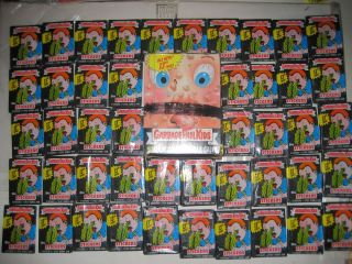 Garbage Pail Kids 13th Series Topps Card Full 48 Wax Pack Box 1988