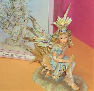 Rare Christine Haworth Faerie Leonardo Figurine Ltd Ed Ornament Sunstar Princess